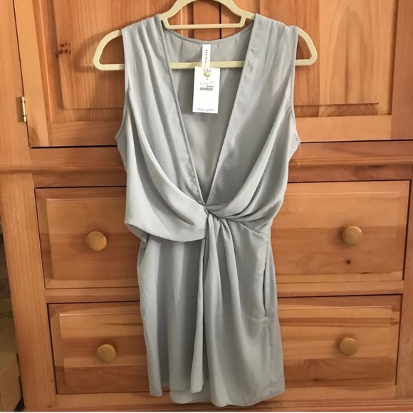 Figleaf Boutique Silver Dress - Picture 2 of 3